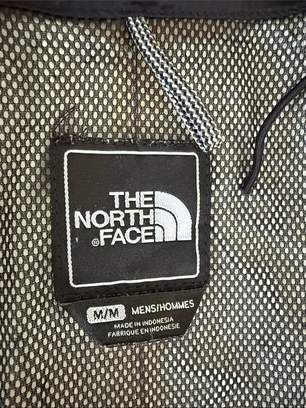 The North Face Navy Hooded Rain Jacket